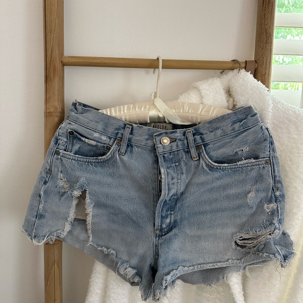 Agolde Parker  Vintage Cut Off Shorts